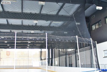 Ogrodzenie lodowiska do hokeja